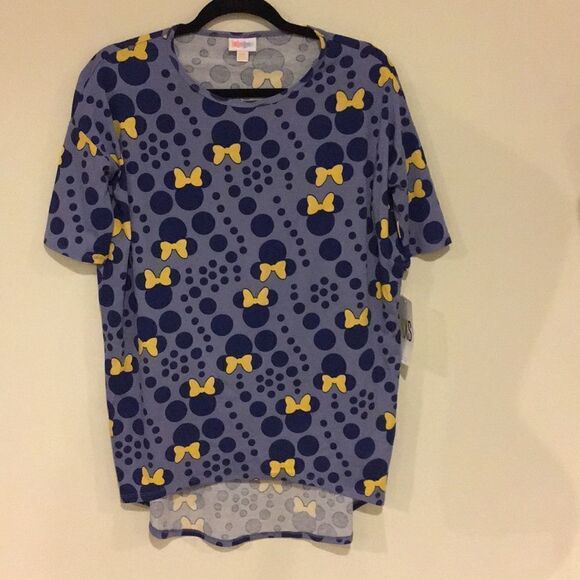 LuLaRoe Disney Minnie Shirt Navy Size XXS NWT - Picture 2 of 5